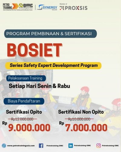 Mengenal BOSIET OPITO: Definisi, Manfaat, dan Rekomendasi Pelatihan dan ...