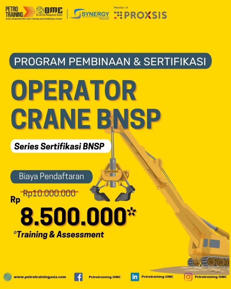 Operator Crane BNSP Petro Training Asia