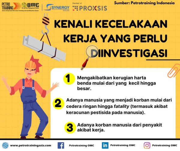 Pentingnya Investigasi Kecelakaan  Kerja  Petro Training Asia