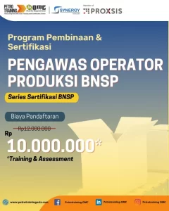 Training pengawas operator produksi BNSP