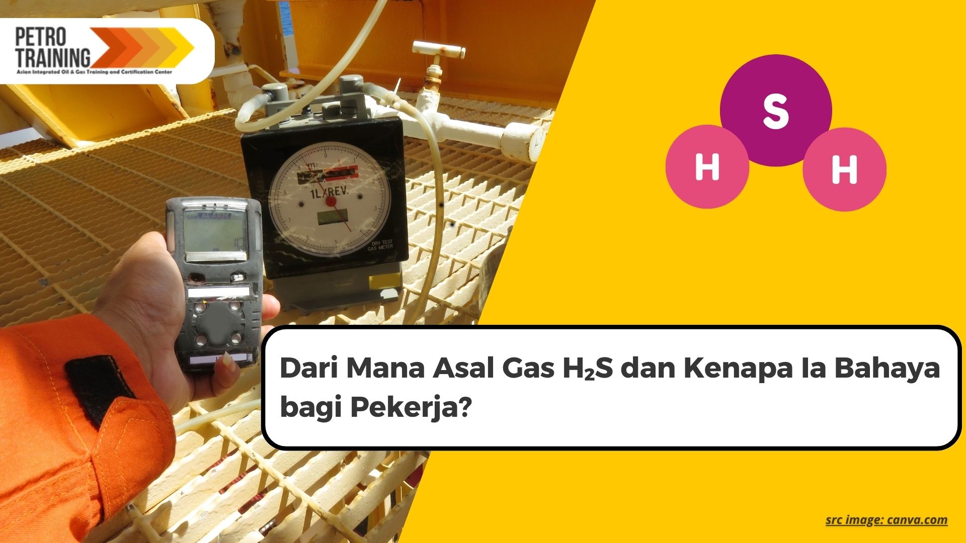 Dari Mana Asal Gas H₂S dan Kenapa Ia Bahaya bagi Pekerja?