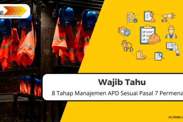 infografis 8 kunci sukses manajemen APD wajib sesuai Permenaker