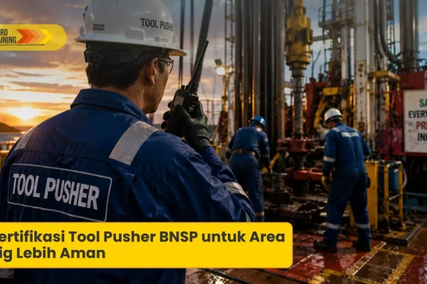 operasi drilling migas dengan pengawasan tool pusher