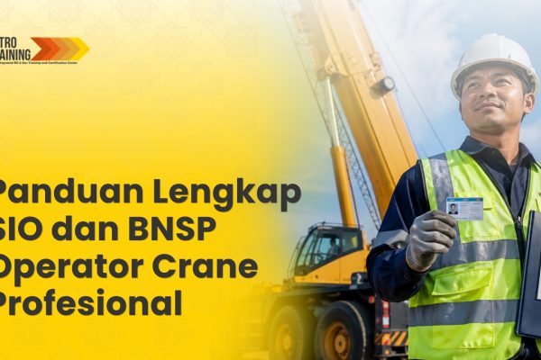 Perbandingan fungsi SIO Disnaker dan sertifikat BNSP operator crane