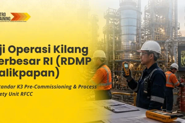 Uji Operasi Kilang Terbesar RI (RDMP Balikpapan): 6 Standar K3 Pre-Commissioning & Process Safety Unit RFCC