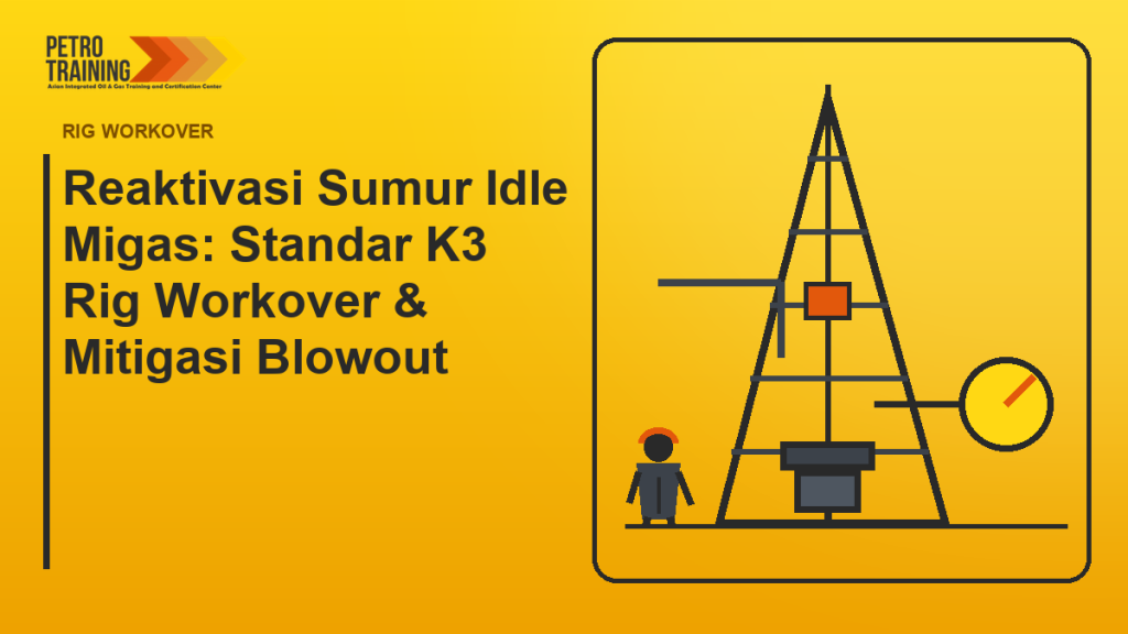 Reaktivasi Sumur Idle Migas rig workover mitigasi blowout