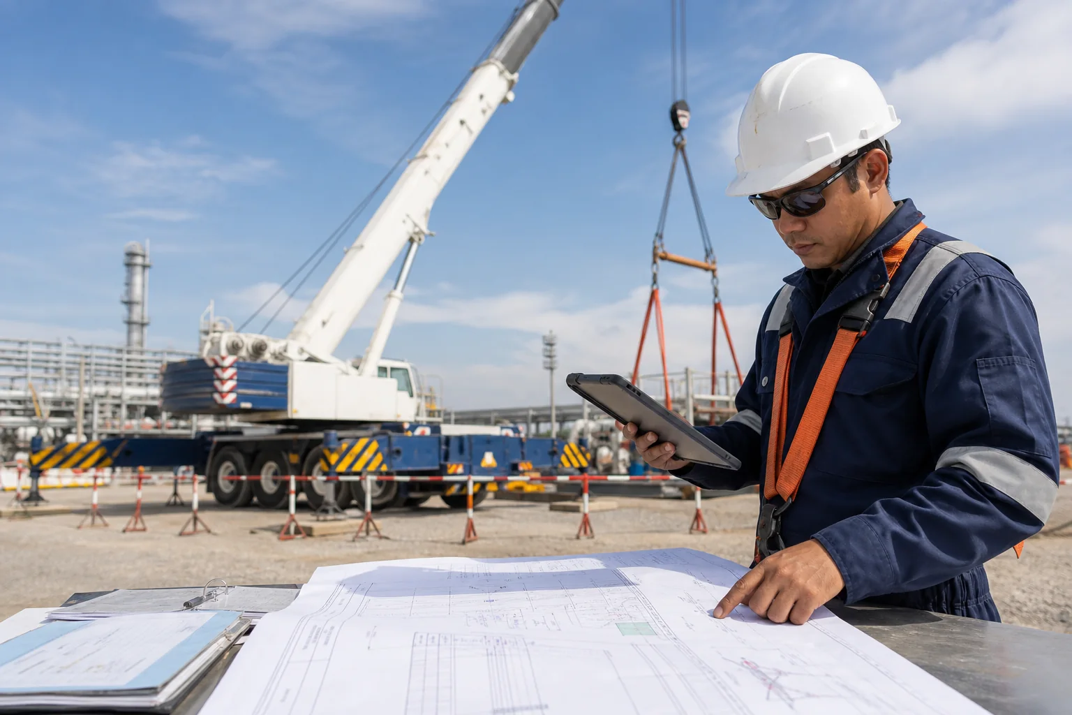 Ilustrasi Training Lifting Engineer BNSP